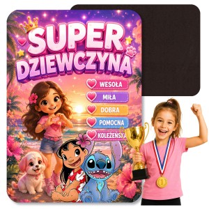 MAGNES NA LODÓWKĘ - PREZENT NA DZIEŃ CHŁOPAKA DLA DZIEWCZYN - STITCH [12]