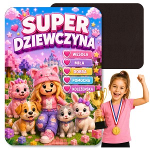 MAGNES NA LODÓWKĘ - PREZENT NA DZIEŃ CHŁOPAKA DLA DZIEWCZYN - ROBLOX [11]