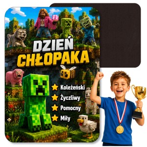 MAGNES NA LODÓWKĘ - PREZENT NA DZIEŃ CHŁOPAKA MINECRAFT - WYBÓR [5]