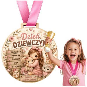 PREZENT NA DZIEŃ CHŁOPAKA DZIEWCZYNY DO SZKOŁY PRZEDSZKOLA - MEDAL [13]